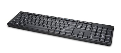 Kensington Pro Fit Low-Profile Spill-Proof Wireless Keyboardm, Black (K75229US)