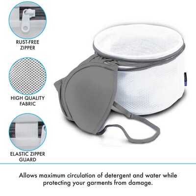 Laundry 360 Polyester Wash Bag, White (W-82436-12)