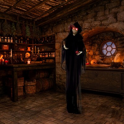 Haunted Hill Farm Life-Size Animatronic Witch (HHWITCH-8FLS)