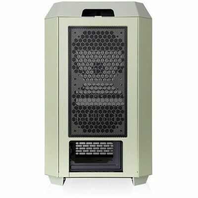 Thermaltake Tower 250 Mini-ITX Mini Tower Computer Case, Matcha Green (CA-1Z9-00SEWN-00)