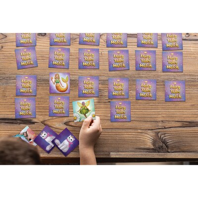 Teacher Created Resources Fairy Tales Match Game, 78/Pack (TCR63282)