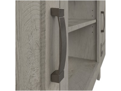 Bush Furniture Knoxville Console TV Stand, Screens up to 75", Cottage White (CGV265CWH-03)