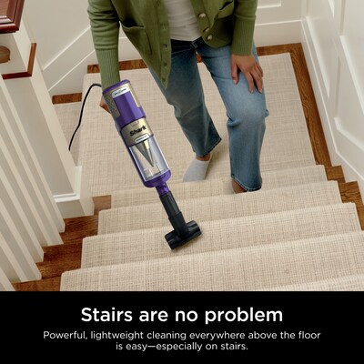 Shark PowerDetect Stick Vacuum, Bagless, Eggplant (HZ4002)