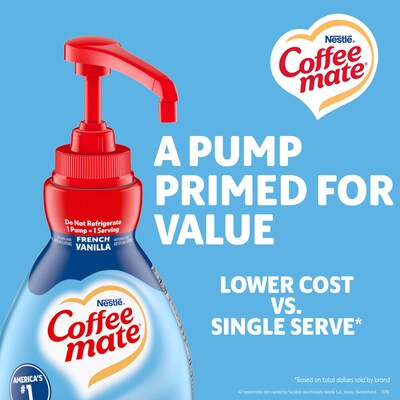 Coffee mate French Vanilla Liquid Creamer, 50.7 oz. (77911)