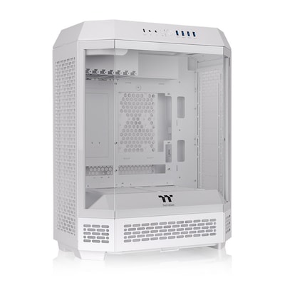 Thermaltake Tower 600 ATX Mid Tower Computer Case, Snow (CA-1Z1-00M6WN-00)