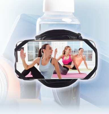 Water Bottle Strap with Cell Phone Holder