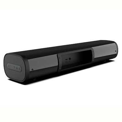 Fugoo Wireless 1080p Projector with 15.7" Bluetooth Soundbar, 120" Screen & Adjustable Tripod, Black (FPJ1080PS)