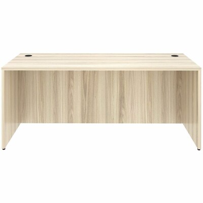 Lorell Essentials 70.9 W Executive Desk Shell, Modern Elm (LLR66302)