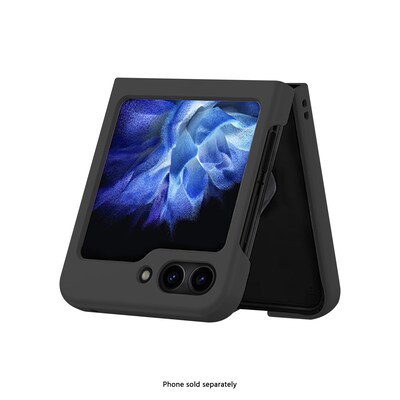 SaharaCase Venture Series Slim Case for Galaxy Z Flip7 FE, Scorpion Black, (CP00869)