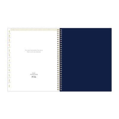 2026 Blue Sky Day Designer Meadow 8.5" x 11"  Weekly & Monthly Planner, Plastic Cover, Multicolored (147222-26)