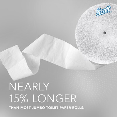 Scott Essential Recycled Coreless Toilet Paper, 1-ply, White, 12 Rolls/Case (07005)