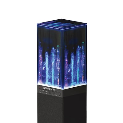 Emerson Bluetooth Dancing Water Light Tower Speaker System, Black (EHS-2001)