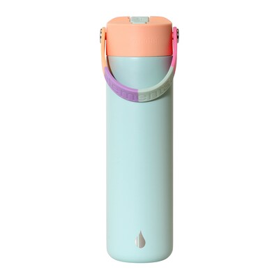 Elemental Core Stainless Steel Double Wall Insulated Water Bottle, 24 oz., Mint Sorbet (EMLEBC24MS11)