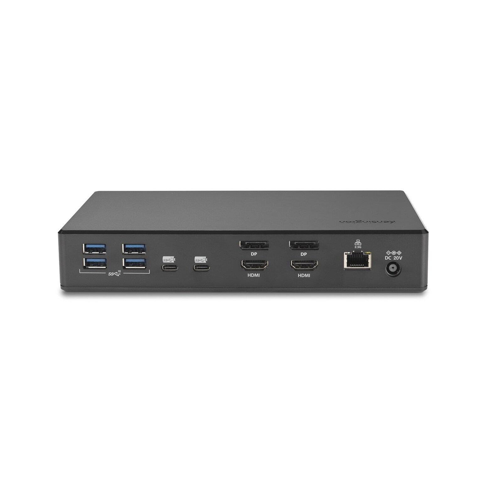 Kensington SD4880P EQ USB-C 10Gbps Quad Video 17-in-1 Driverless Docking Station, 100W Power Delivery (K34113NA)