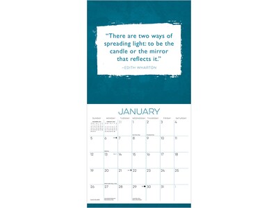 2025 Willow Creek Aspire to Inspire 12" x 12" Monthly Wall Calendar (41468)
