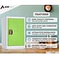 AdirOffice 24" Steel Single Tier Green Storage Locker (629-02-GRN)