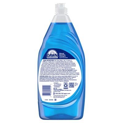 Dawn Professional Manual Pot and Pan Dish Soap, Original Scent, 38 Fl. oz., 8/Carton (45112CT)