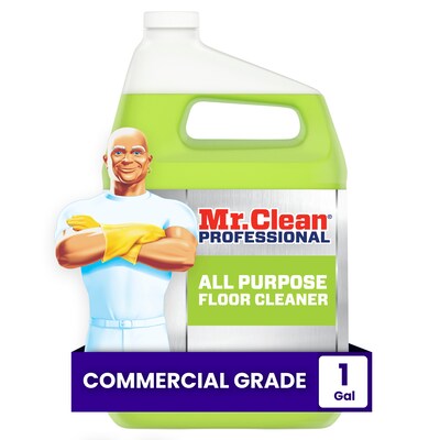 Mr. Clean Professional All Purpose Floor Cleaner, Lemon Scent, 1 Gallon (02621)