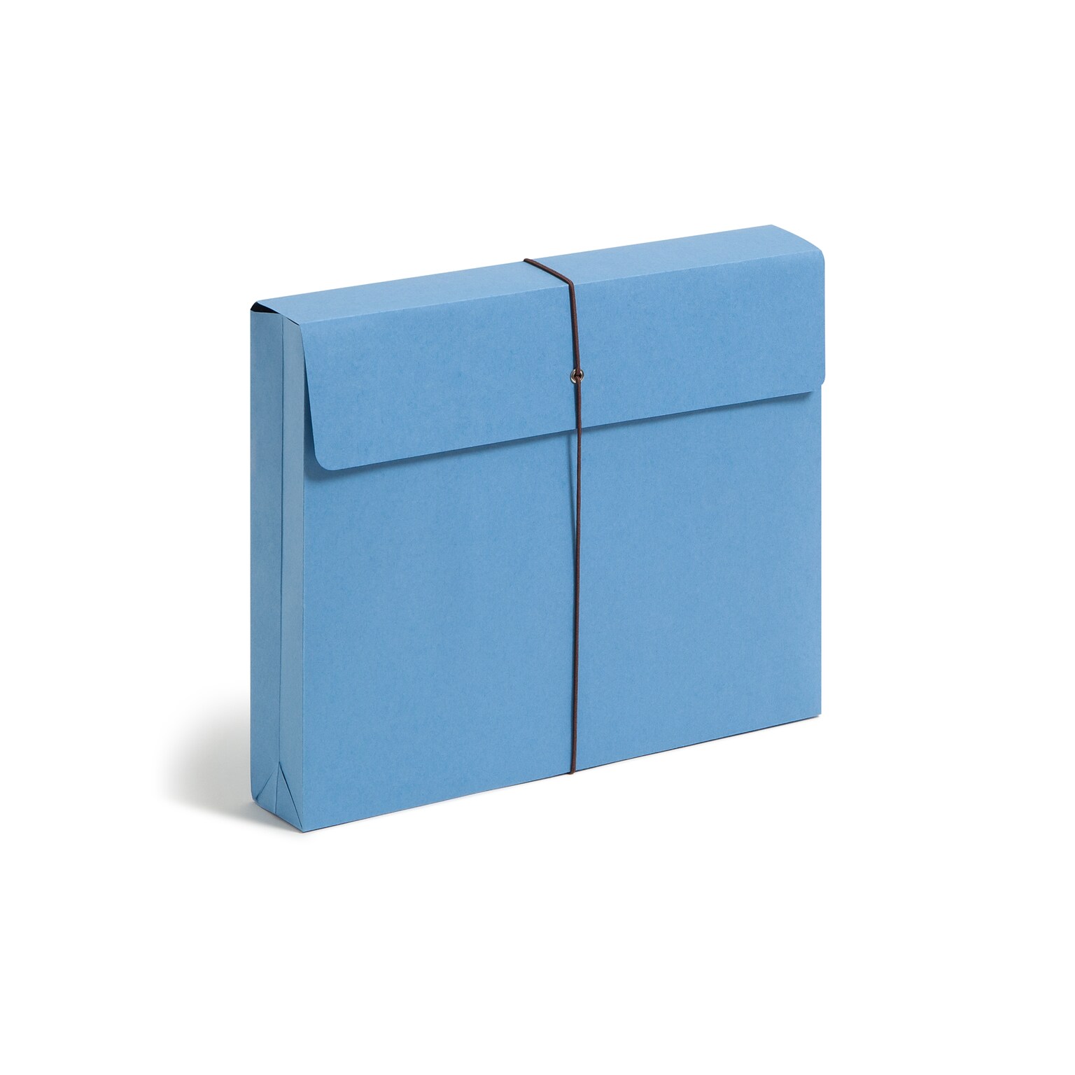 Smead Recycled File Pocket, 2 Expansion, Letter Size, Blue, 10/Box (77203)