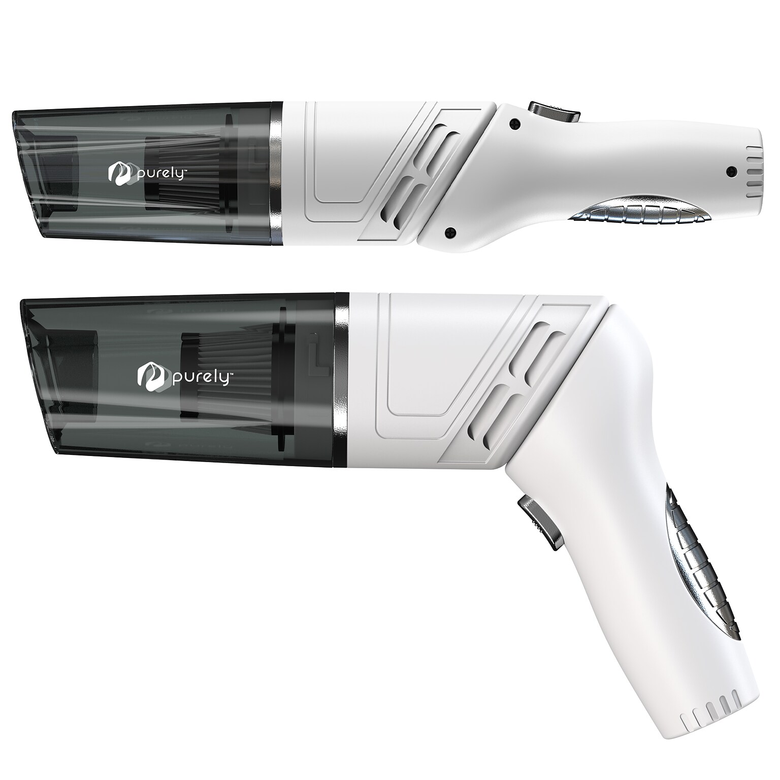 Purely C50 70W Small Portable Wireless Vacuum Cleaner Air Duster, Black (PKBVC50)