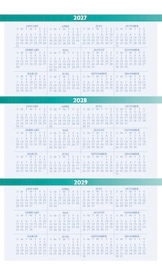 2027 House of Doolittle 8.5 x 11 Weekly/Monthly Express Track Planner (296-02)