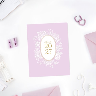 2027 Blue Sky 8.5" x 11" Monthly Planner, Bericy Lilac (159913)