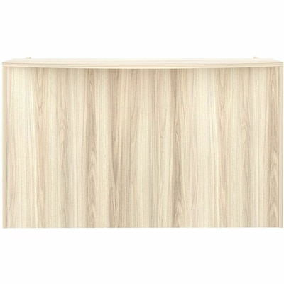 Lorell Essentials 72" W Reception Desk, Modern Elm (LLR66325)