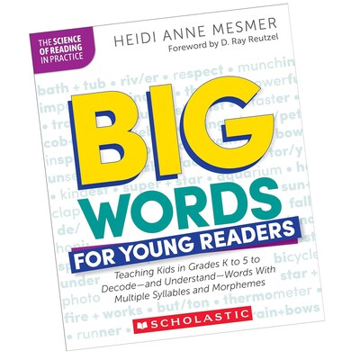 Scholastic Teaching Solutions Big Words for Young Readers Professional Book (SC-9781546113867)