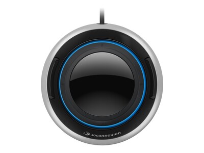 3Dconnexion SpaceMouse Compact Ambidextrous USB Mouse, Black/Silver (3DX-700059)
