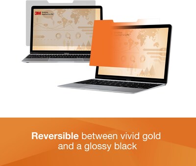 3M Gold Privacy Filter for 14" Widescreen Laptop with COMPLY Attachment System, 16:9 Aspect Ratio (GF140W9B)