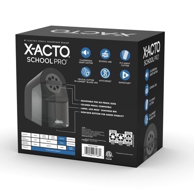 X-ACTO XLR Electric Sharpener, Black