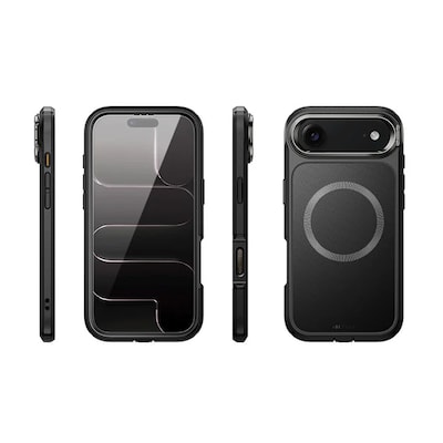 i-Blason Ares Flip Magsafe Rugged Case for iPhone 17 Pro Max, Shock Absorbing, Black (iPhone2025Air-AreFlip-GSSP-Black)
