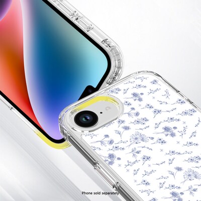 SaharaCase Inspire Series Phone Case for iPhone 16e, Shock Absorbing, Floral (CP00825)