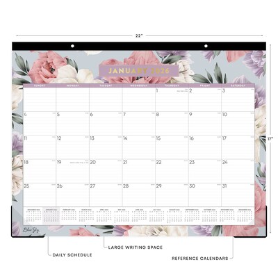 2026 Blue Sky Tula 22 x 17 Monthly Desk Calendar (144086-26)