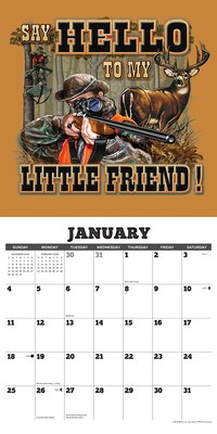 2026 Willow Creek Buck Wear's Hunting & Fishing Tales 12" x 12" Monthly Wall Calendar (50392)