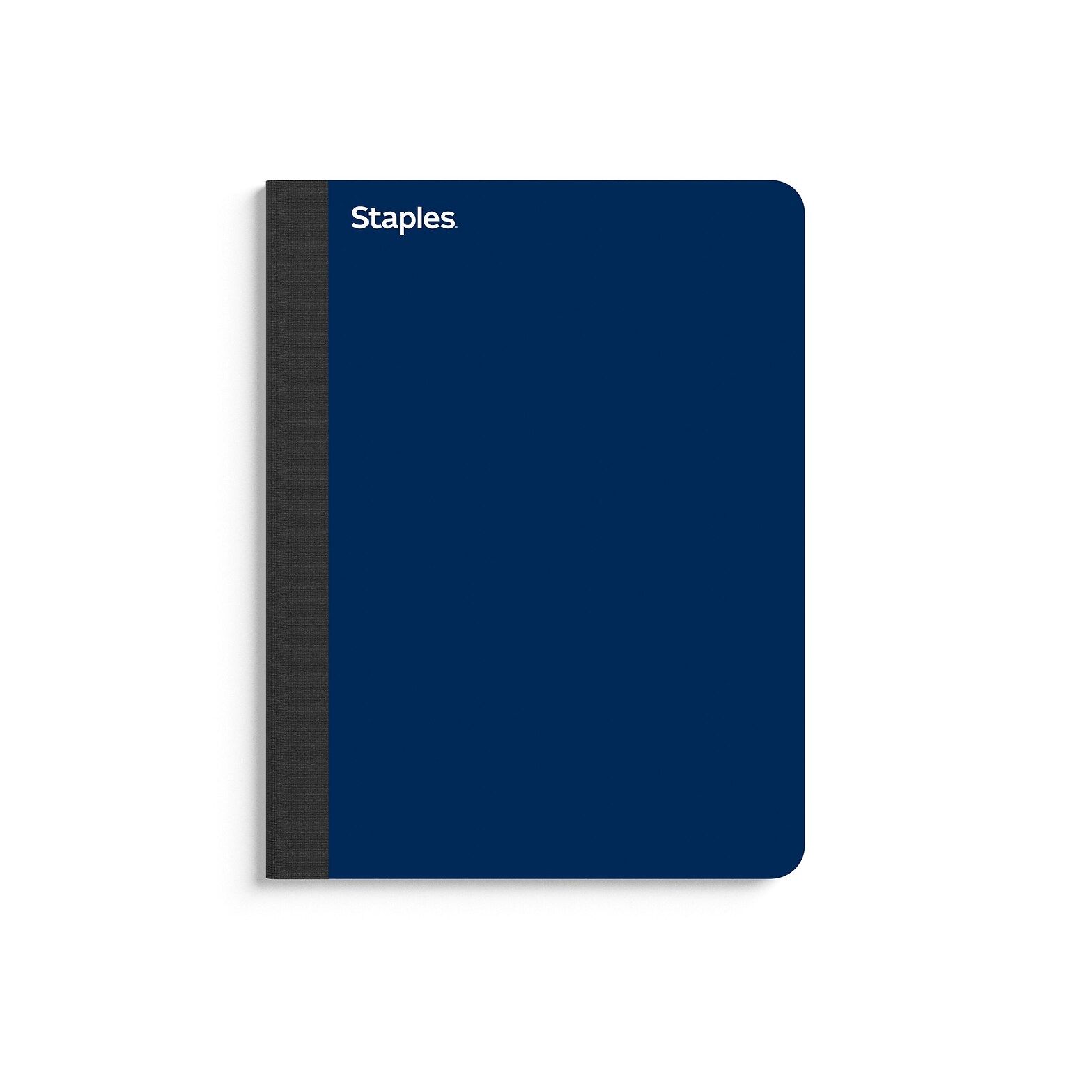 Staples Premium Composition Notebook, 7.5 x 9.75, College Ruled, 100 Sheets, Blue (ST58343)