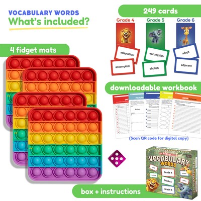 The Fidget Game Vocabulary Words Educational Game (FDGVOCABULARY)