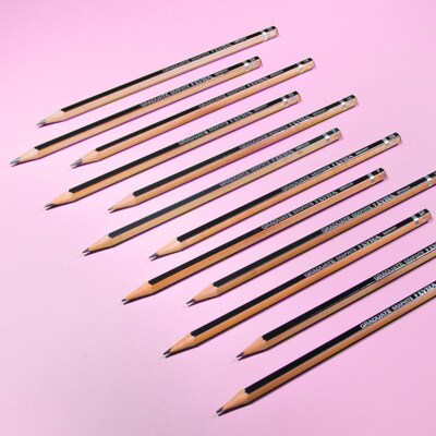 Lyra Graduate Graphite Pencil Set, Assorted Colors, 12 Pencils/Set, 2 Sets/Bundle (LYXL1171120-2)