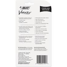 BIC Velocity Mechanical Pencil, 0.7mm, #2 Hard Lead, 5/Pack (41192)