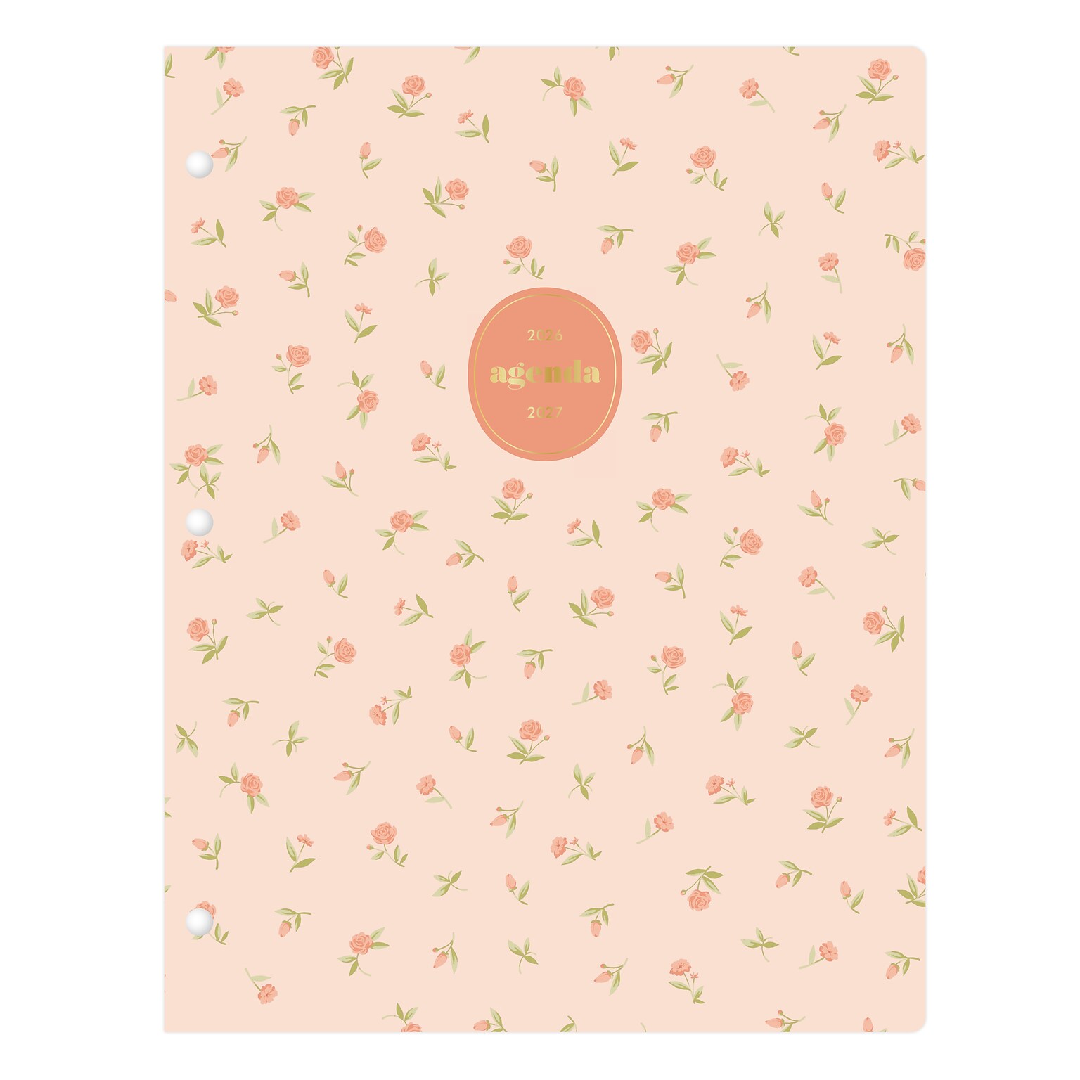 2026-2027 Blue Sky Sincerely Jules Cami Peach 8 x 11 Academic Year Monthly Planner, Plastic Cover (161385)