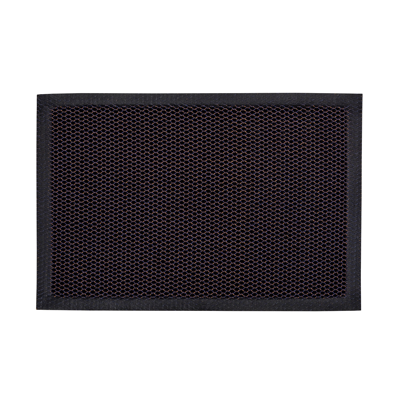 Floortex Doortex Meshmat Indoor Entrance Mat, 24 x 16, Metallic Blue & Orange (NREMFLYV0017)