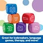 Learning Resources Conversation Cubes, Social Emotional Learning, Assorted Colors, 6 Pieces (LER7300)