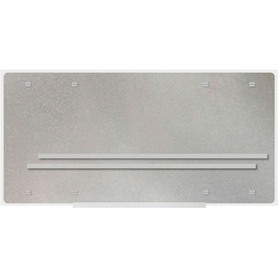 Lorell Magnetic Glass Dry Erase Board, 6' x 4' (LLR55666)