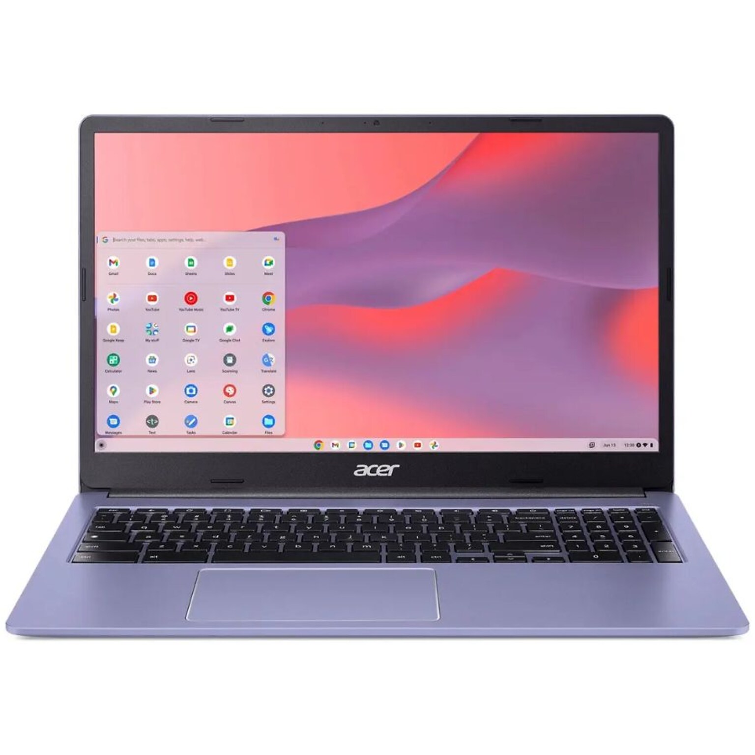 Acer 315 15.6 Chromebook, Intel Celeron N4500, 4GB RAM, 64GB eMMC, Chrome OS (NX.JHPAA.001)