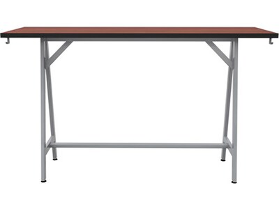 Safco Spark Teaming Table, 24 x 72, Biltmore Cherry (SPK7224SLBMCH)