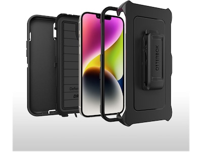 OtterBox Defender Series Pro Black Rugged Case for iPhone 14 Plus (77-88667)