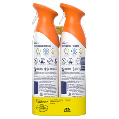 Febreze Air Mist Air Freshener Spray, Pumpkin Roll Scent, 8.8 oz., 2/Pack (03206)