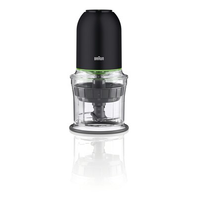 Braun EasyPrep 32 oz. Mini Food Processor, Black (CH3012BK)