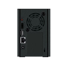 Buffalo LinkStation SoHo 200 2-Bay 12TB External NAS, Black (LS220D1202B)