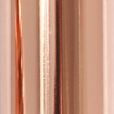 Lalia Home Torchiere Floor Lamp with Reading Light and Marble Glass Shades, Rose Gold (LHF-3003-RG)